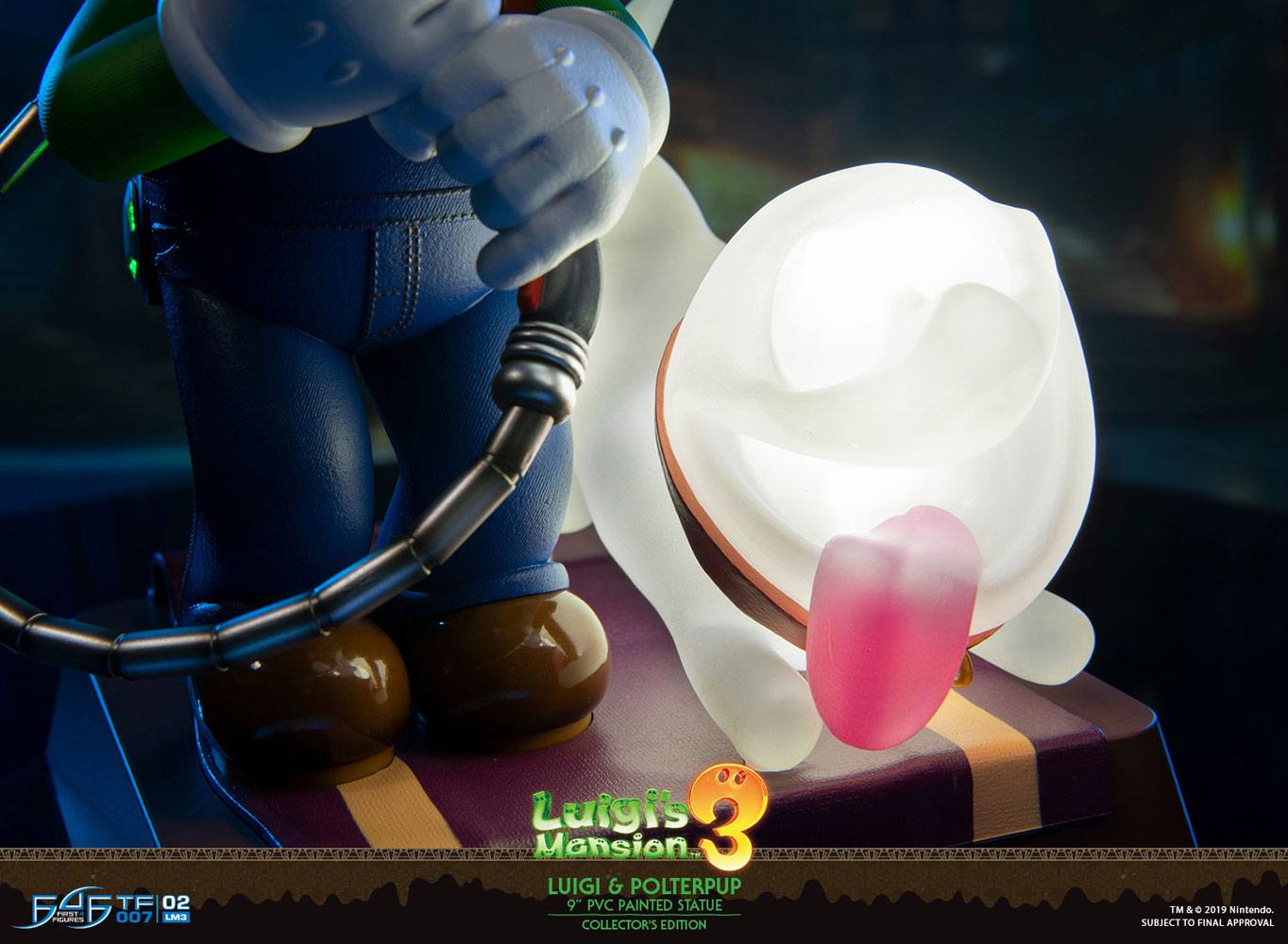 Luigi's Mansion 3 statuette PVC Luigi & Polterpup Collector's Edition 23 cm