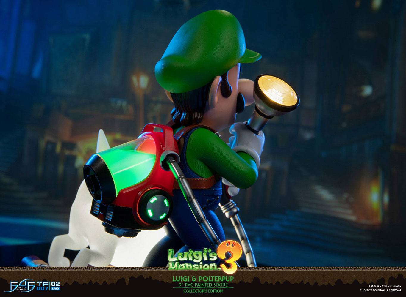Luigi's Mansion 3 statuette PVC Luigi & Polterpup Collector's Edition 23 cm
