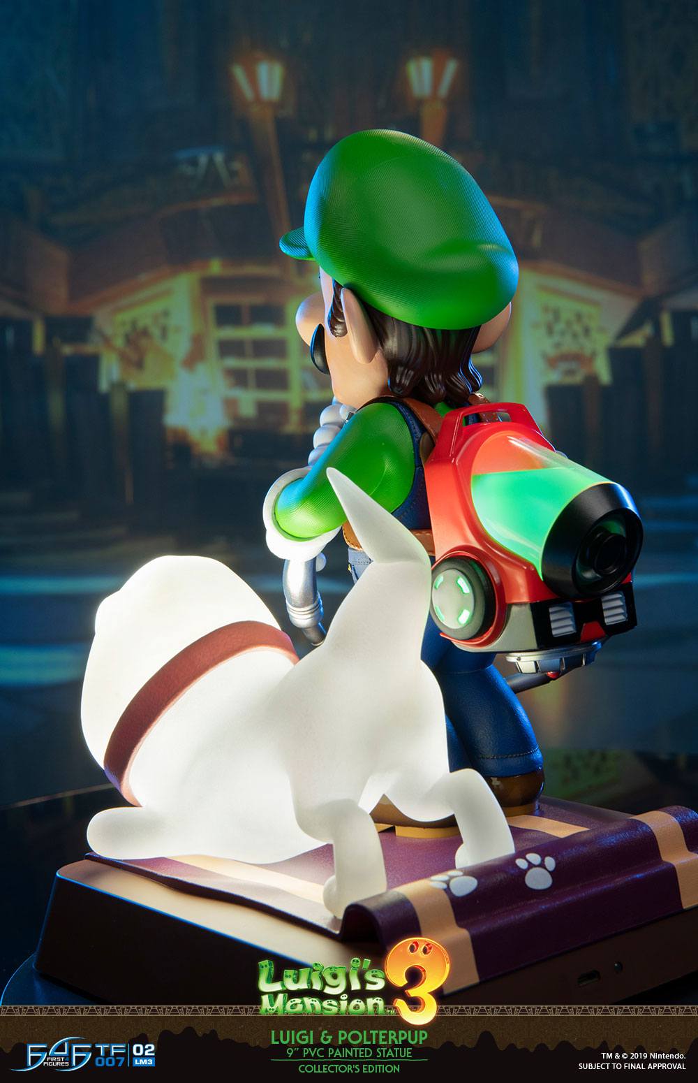Luigi's Mansion 3 statuette PVC Luigi & Polterpup Collector's Edition 23 cm