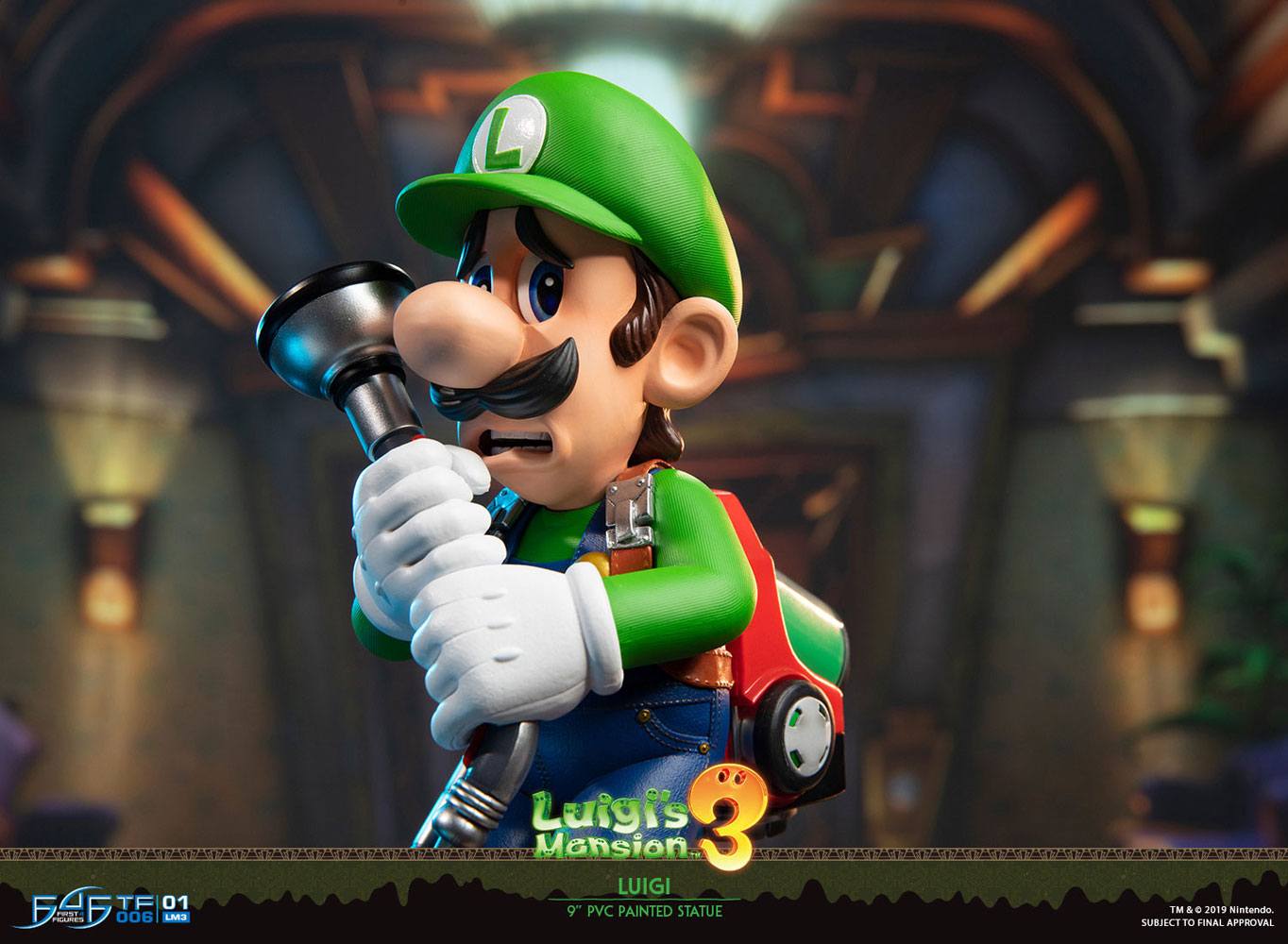 Luigi's Mansion 3 statuette PVC Luigi 23 cm