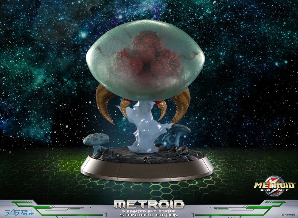 Metroid Prime figurine PVC Metroid (Standard) (Glow in the Dark) 21 cm