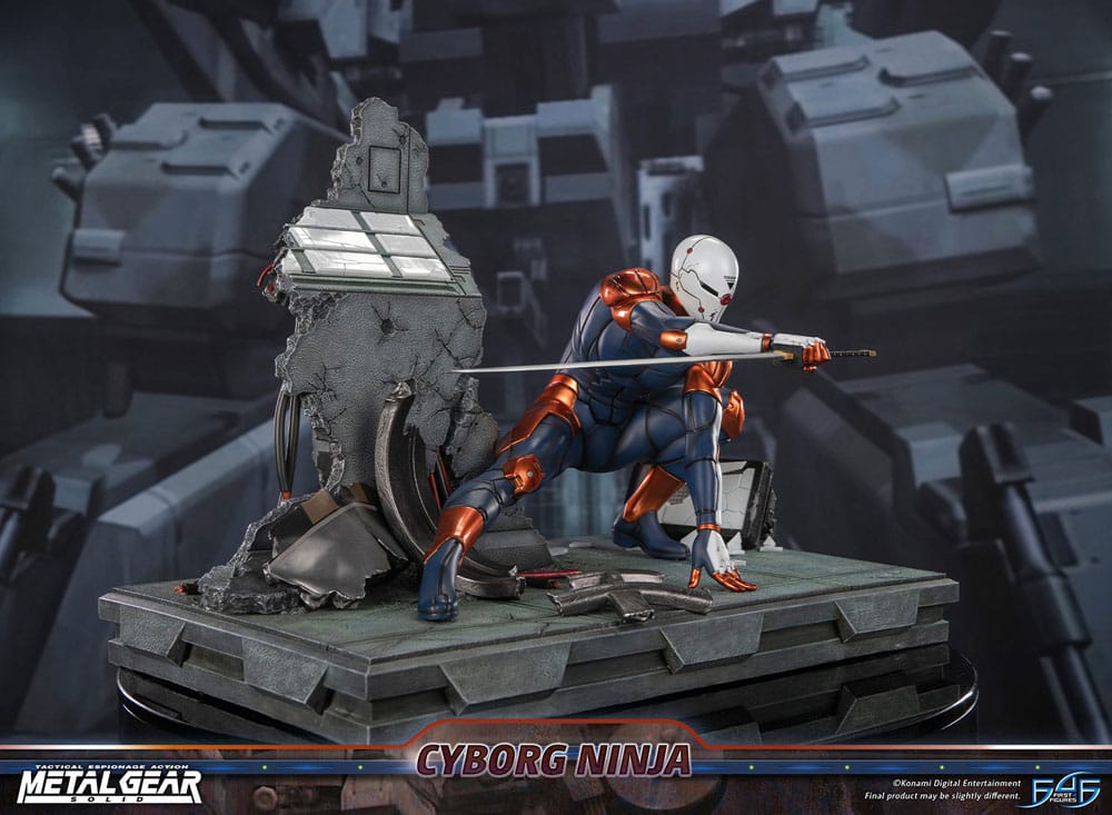 Metal Gear Solid statuette Cyborg Ninja (Gray Fox) 41 cm