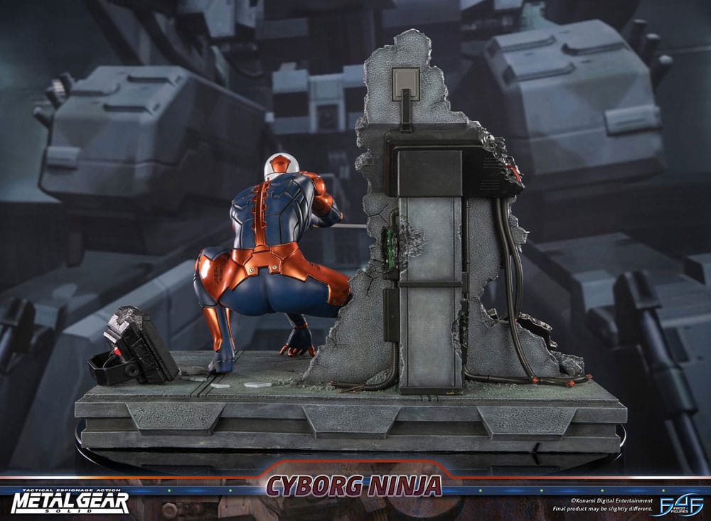 Metal Gear Solid statuette Cyborg Ninja (Gray Fox) 41 cm
