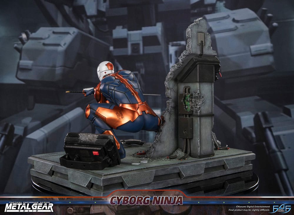 Metal Gear Solid statuette Cyborg Ninja (Gray Fox) 41 cm