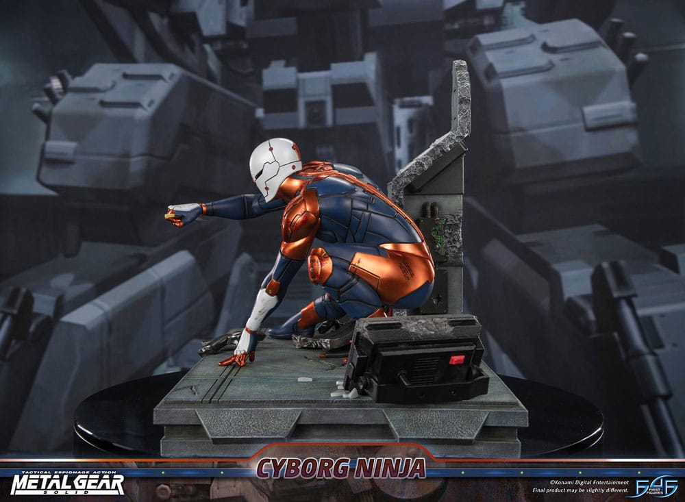 Metal Gear Solid statuette Cyborg Ninja (Gray Fox) 41 cm