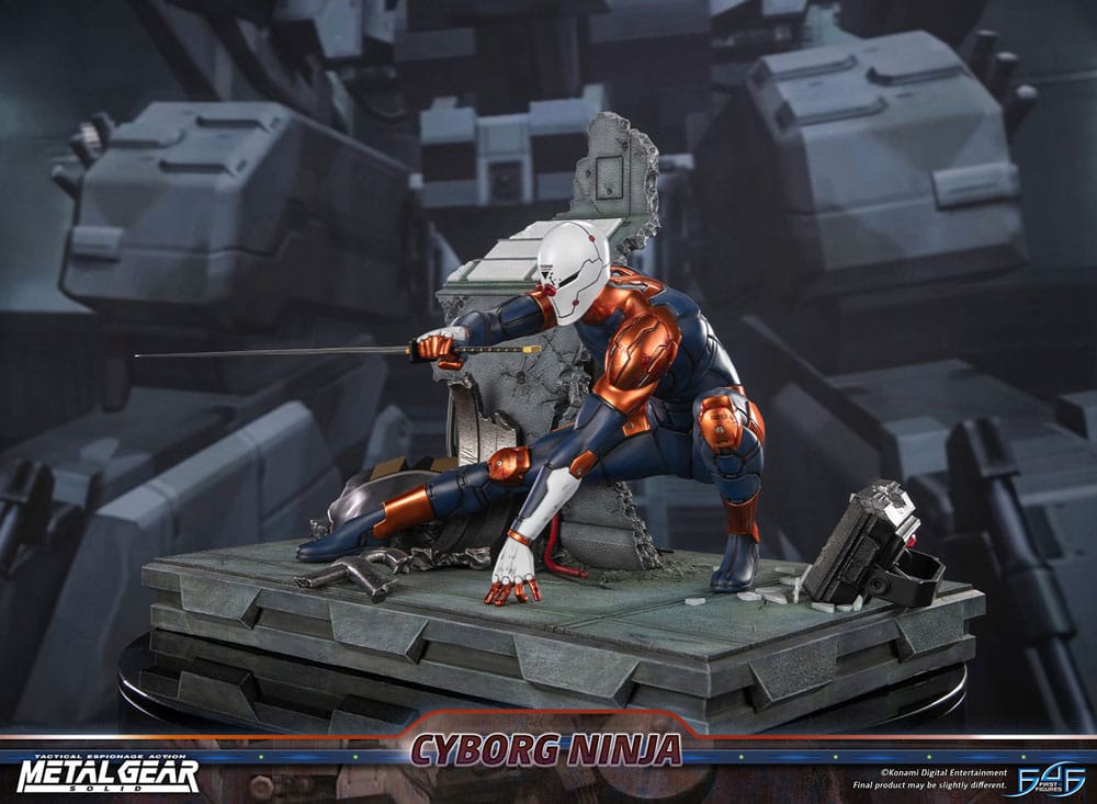 Metal Gear Solid statuette Cyborg Ninja (Gray Fox) 41 cm