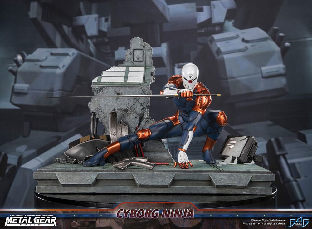 Metal Gear Solid statuette Cyborg Ninja (Gray Fox) 41 cm