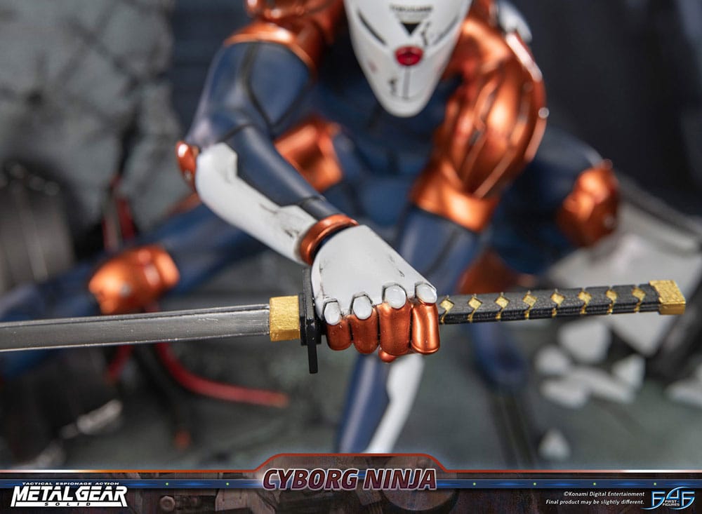 Metal Gear Solid statuette Cyborg Ninja (Gray Fox) 41 cm