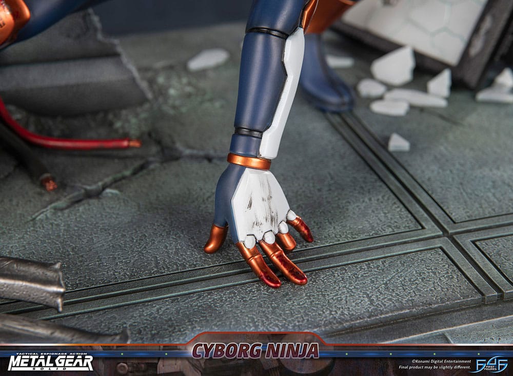 Metal Gear Solid statuette Cyborg Ninja (Gray Fox) 41 cm