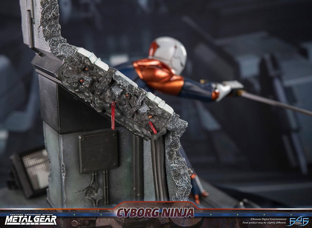 Metal Gear Solid statuette Cyborg Ninja (Gray Fox) 41 cm