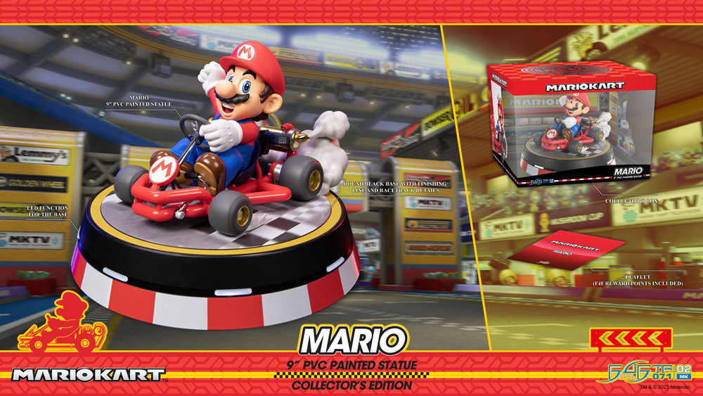 Mario Kart statuette PVC Mario Collector's Edition 22 cm
