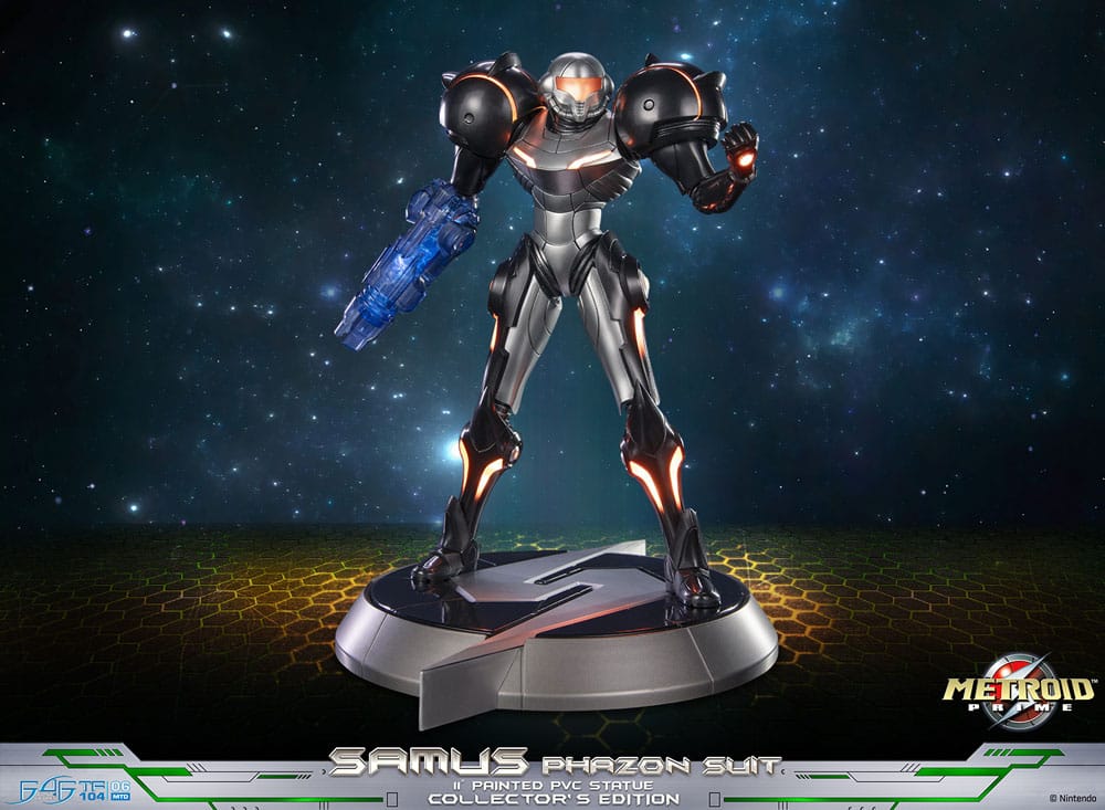 Metroid Prime statuette PVC Samus Phazon Suit Collector´s Edition 28 cm