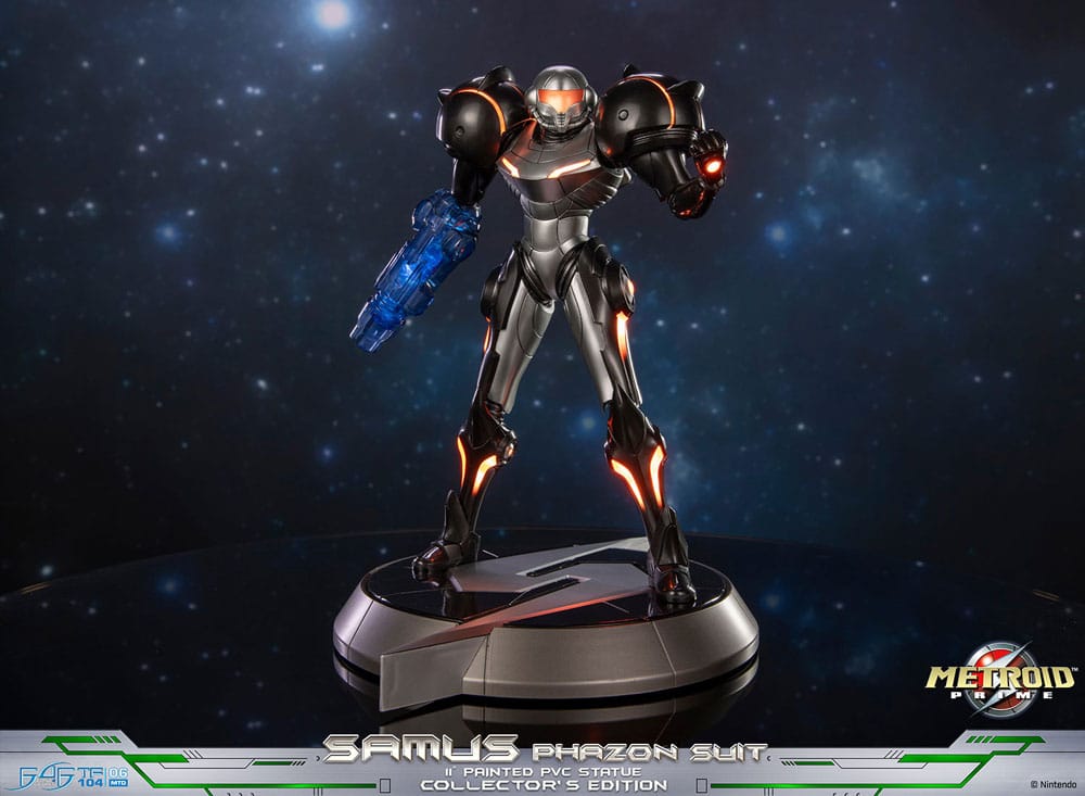 Metroid Prime statuette PVC Samus Phazon Suit Collector´s Edition 28 cm