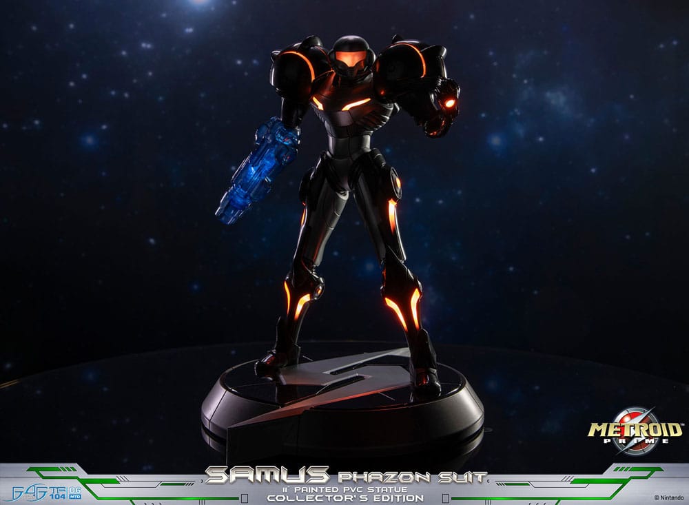 Metroid Prime statuette PVC Samus Phazon Suit Collector´s Edition 28 cm