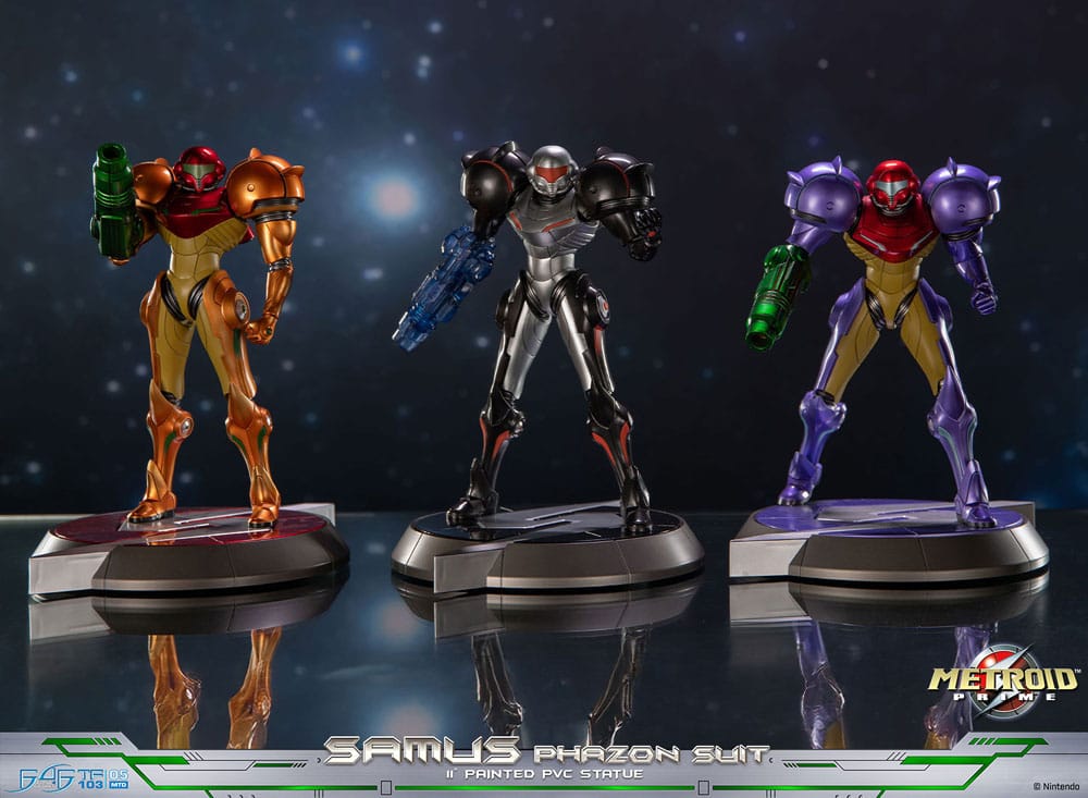 Metroid Prime statuette PVC Samus Phazon Suit Standard Edition 28 cm
