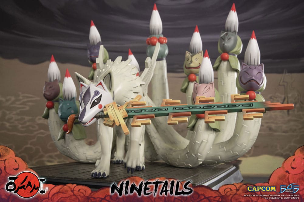 Okami statuette Ninetails 51 cm