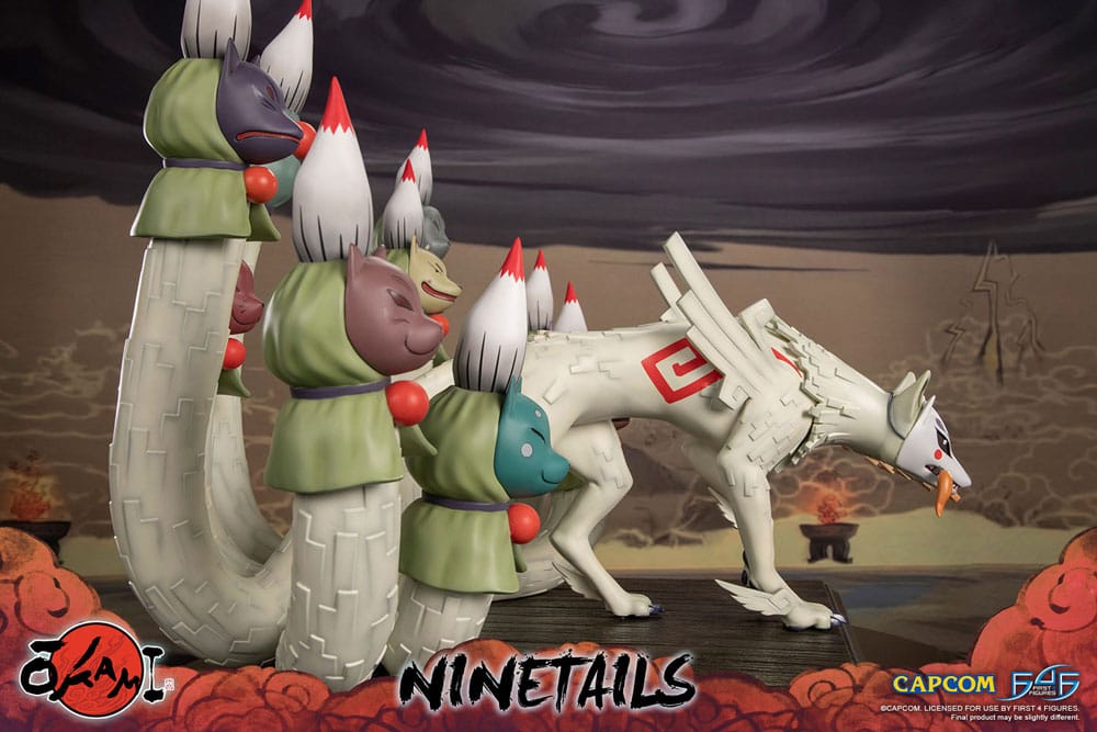 Okami statuette Ninetails 51 cm