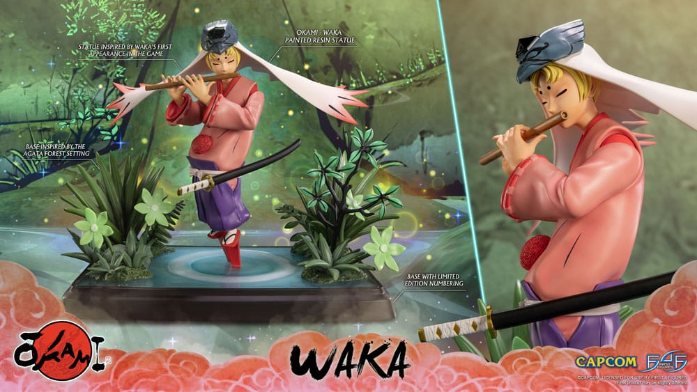Okami statuette Waka 42 cm