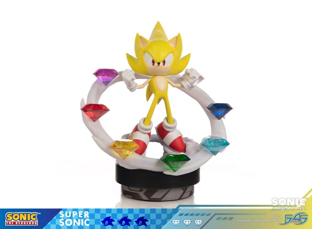 Sonic The Hedgehog resin statuette Sonic Frontiers Super Sonic 45 cm