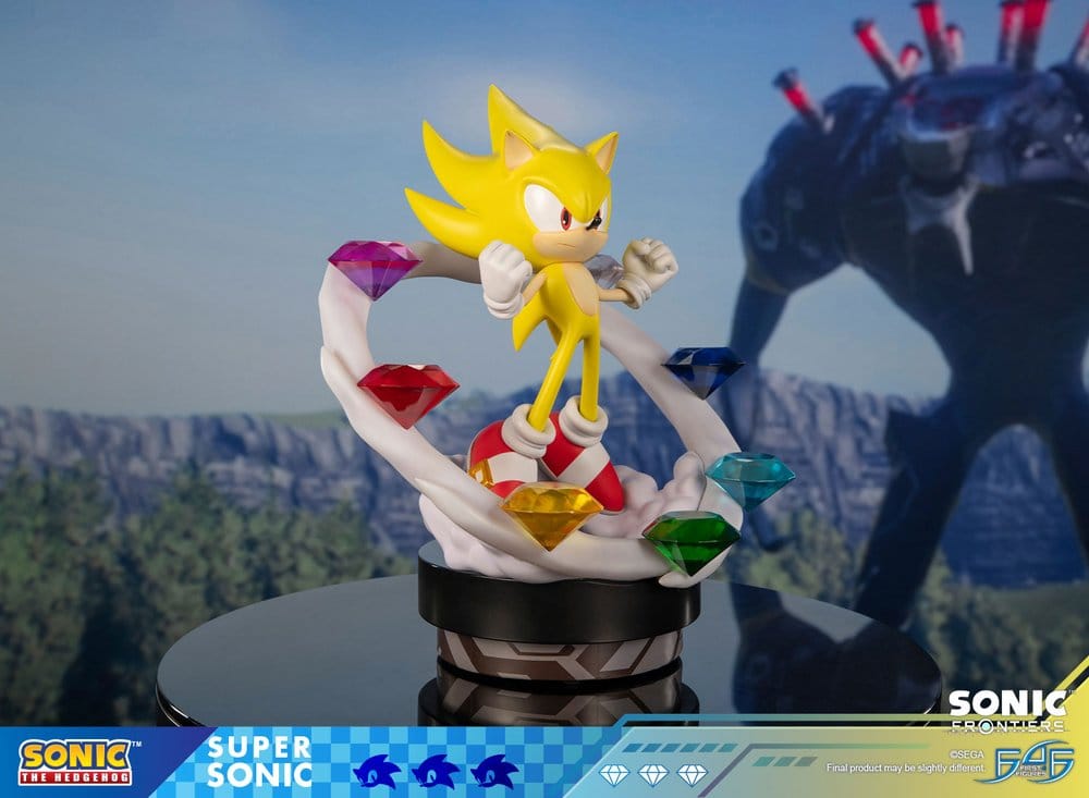Sonic The Hedgehog resin statuette Sonic Frontiers Super Sonic 45 cm