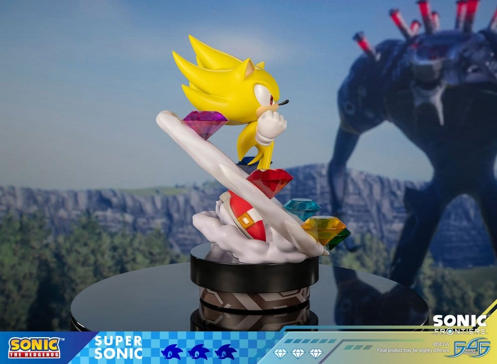 Sonic The Hedgehog resin statuette Sonic Frontiers Super Sonic 45 cm