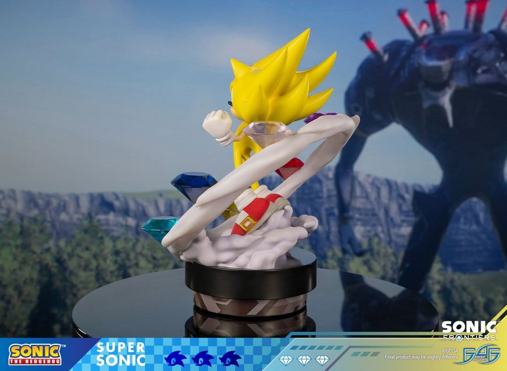 Sonic The Hedgehog resin statuette Sonic Frontiers Super Sonic 45 cm
