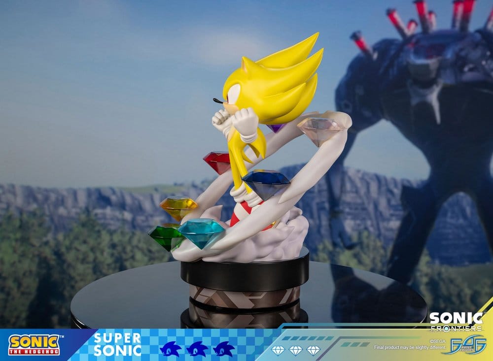 Sonic The Hedgehog resin statuette Sonic Frontiers Super Sonic 45 cm