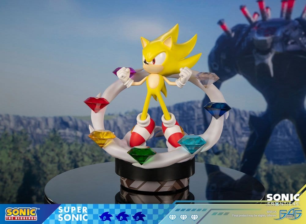 Sonic The Hedgehog resin statuette Sonic Frontiers Super Sonic 45 cm