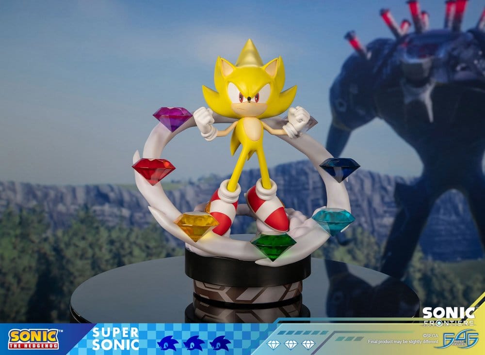 Sonic The Hedgehog resin statuette Sonic Frontiers Super Sonic 45 cm
