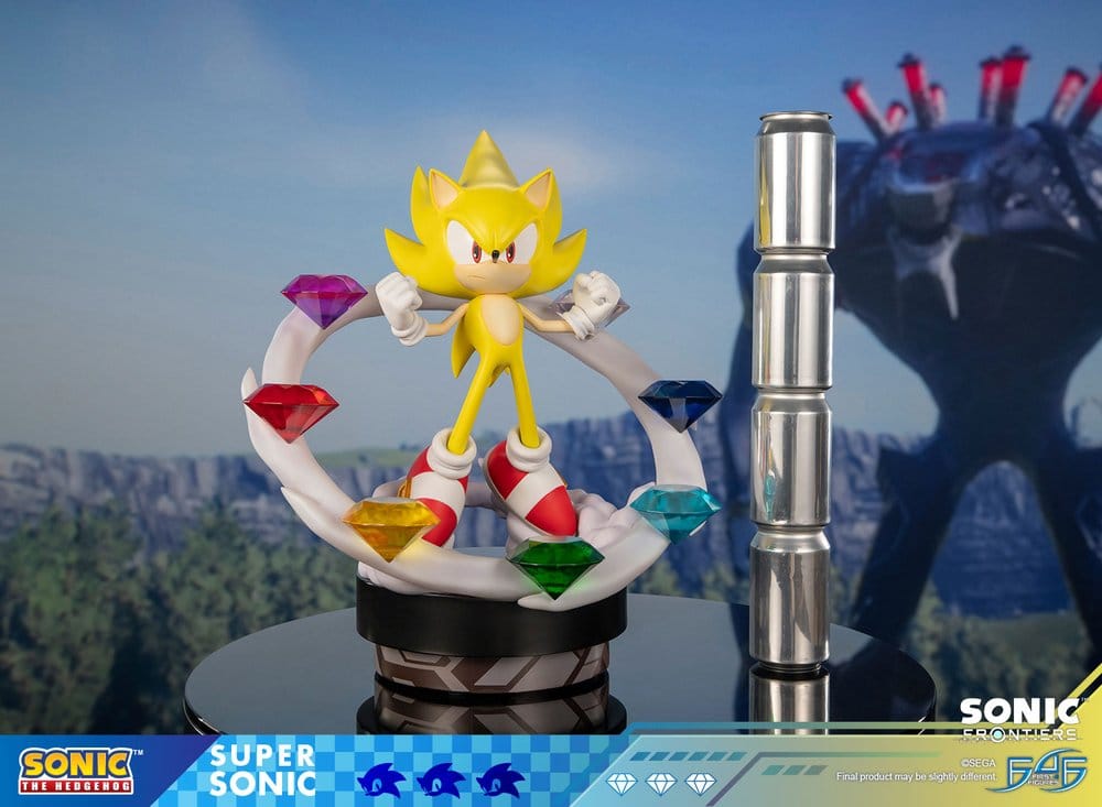 Sonic The Hedgehog resin statuette Sonic Frontiers Super Sonic 45 cm