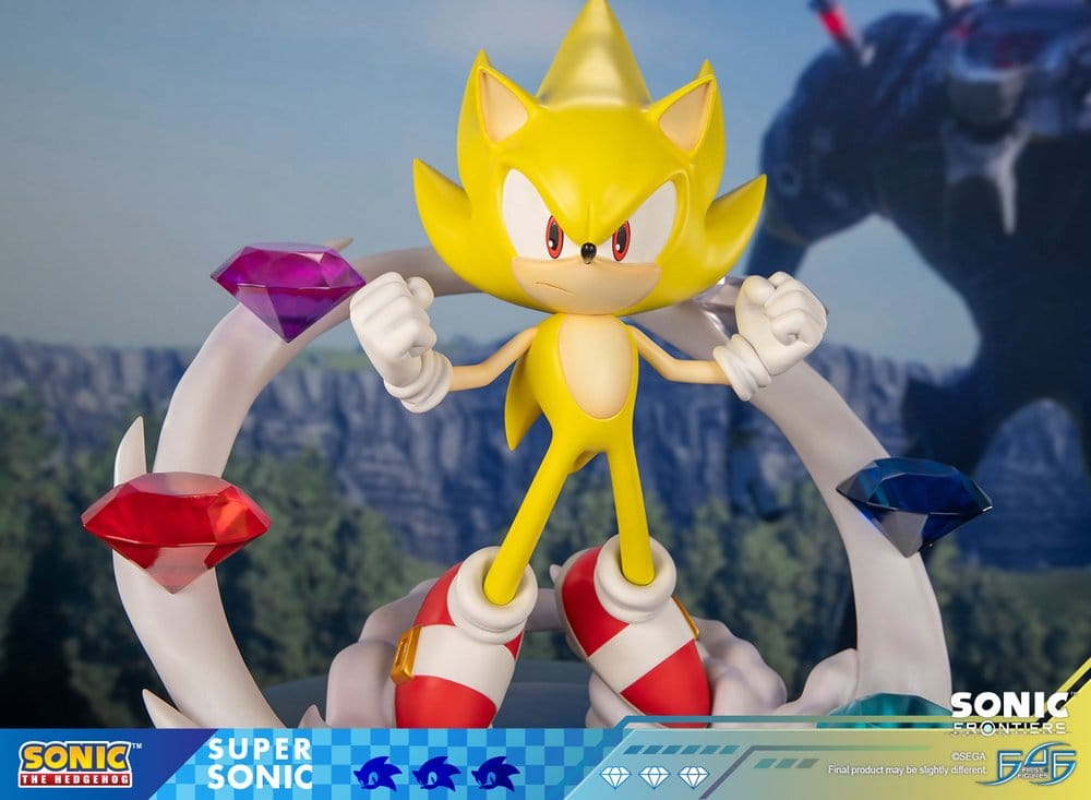 Sonic The Hedgehog resin statuette Sonic Frontiers Super Sonic 45 cm