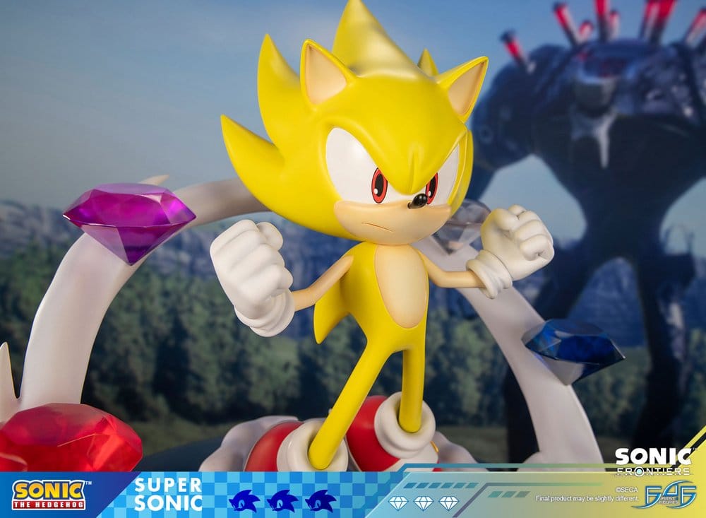 Sonic The Hedgehog resin statuette Sonic Frontiers Super Sonic 45 cm