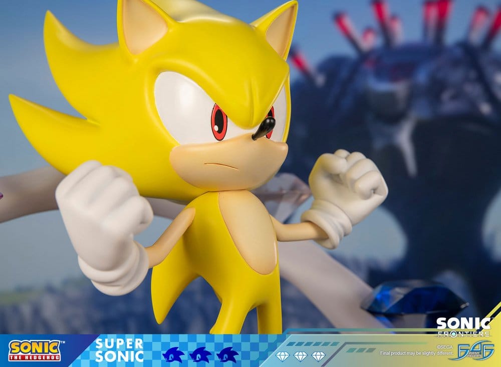 Sonic The Hedgehog resin statuette Sonic Frontiers Super Sonic 45 cm