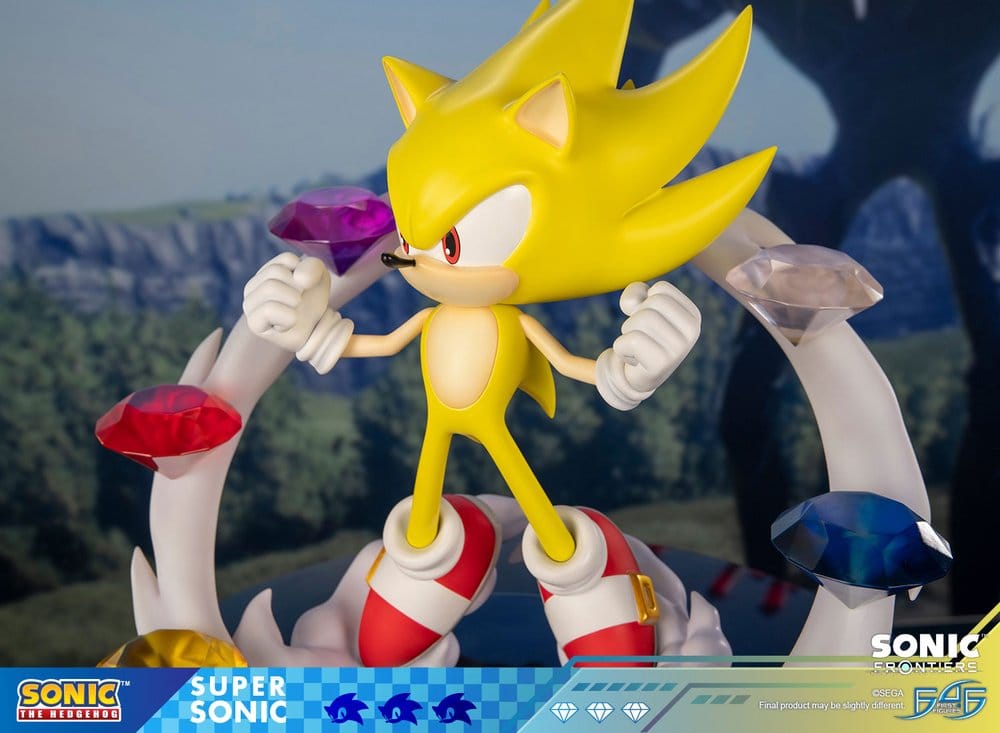 Sonic The Hedgehog resin statuette Sonic Frontiers Super Sonic 45 cm