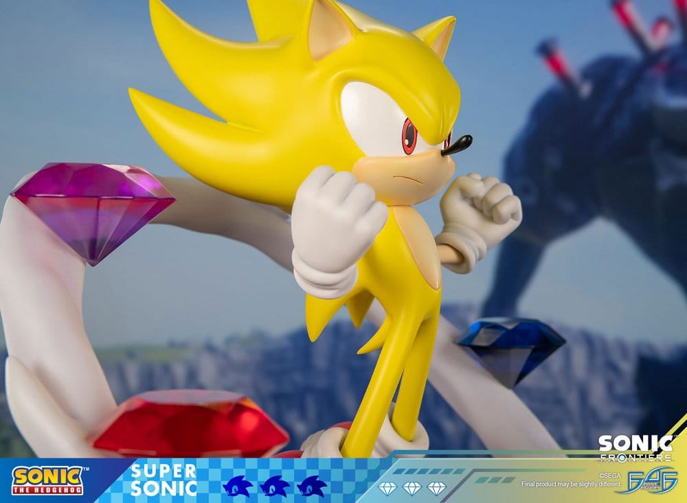 Sonic The Hedgehog resin statuette Sonic Frontiers Super Sonic 45 cm