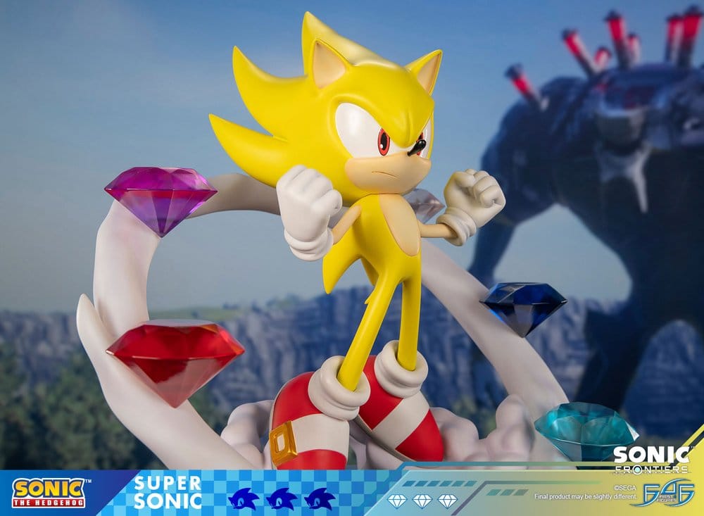 Sonic The Hedgehog resin statuette Sonic Frontiers Super Sonic 45 cm