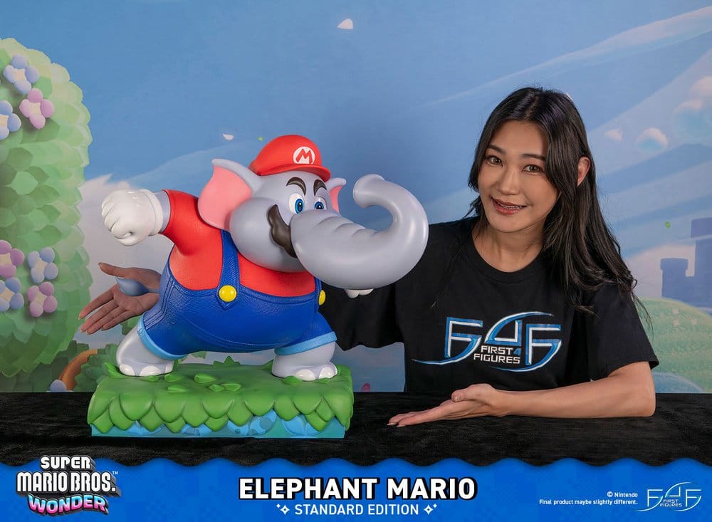 Super Mario Bros. Wonder Resin statuette Elephant Mario Standard Edition 43 cm