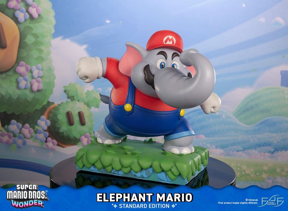 Super Mario Bros. Wonder Resin statuette Elephant Mario Standard Edition 43 cm