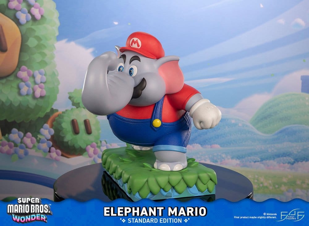 Super Mario Bros. Wonder Resin statuette Elephant Mario Standard Edition 43 cm