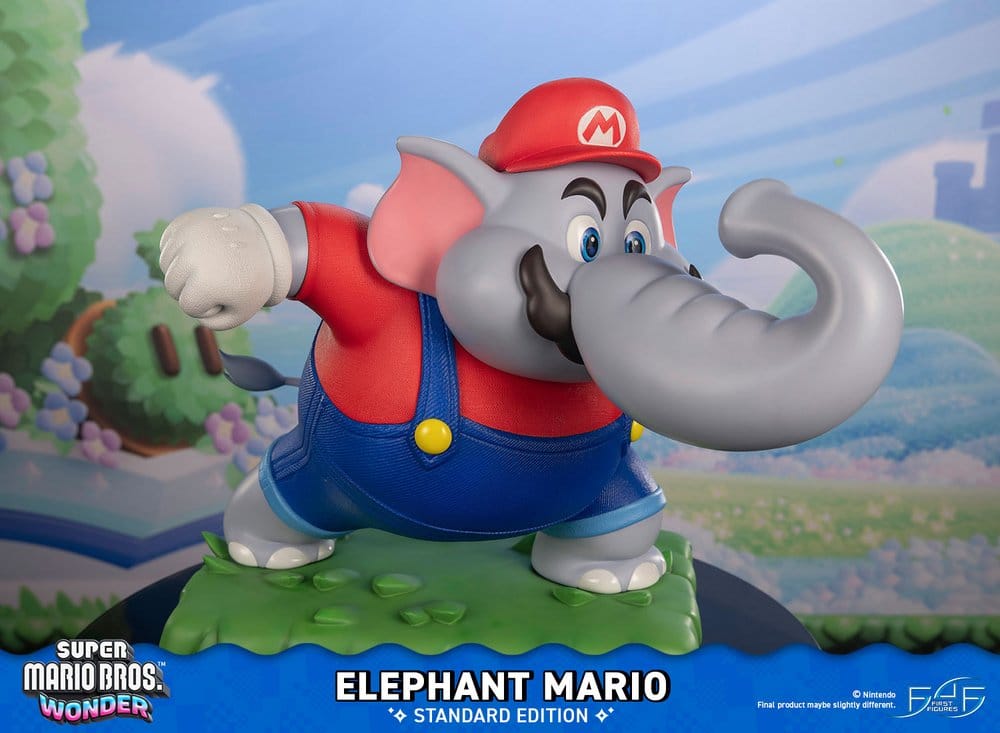 Super Mario Bros. Wonder Resin statuette Elephant Mario Standard Edition 43 cm
