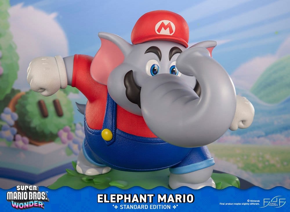 Super Mario Bros. Wonder Resin statuette Elephant Mario Standard Edition 43 cm