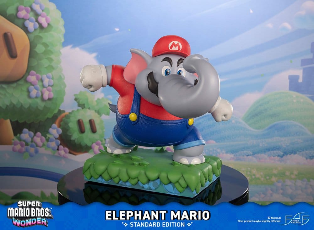 Super Mario Bros. Wonder Resin statuette Elephant Mario Standard Edition 43 cm