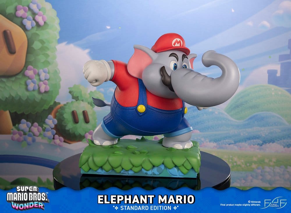 Super Mario Bros. Wonder Resin statuette Elephant Mario Standard Edition 43 cm