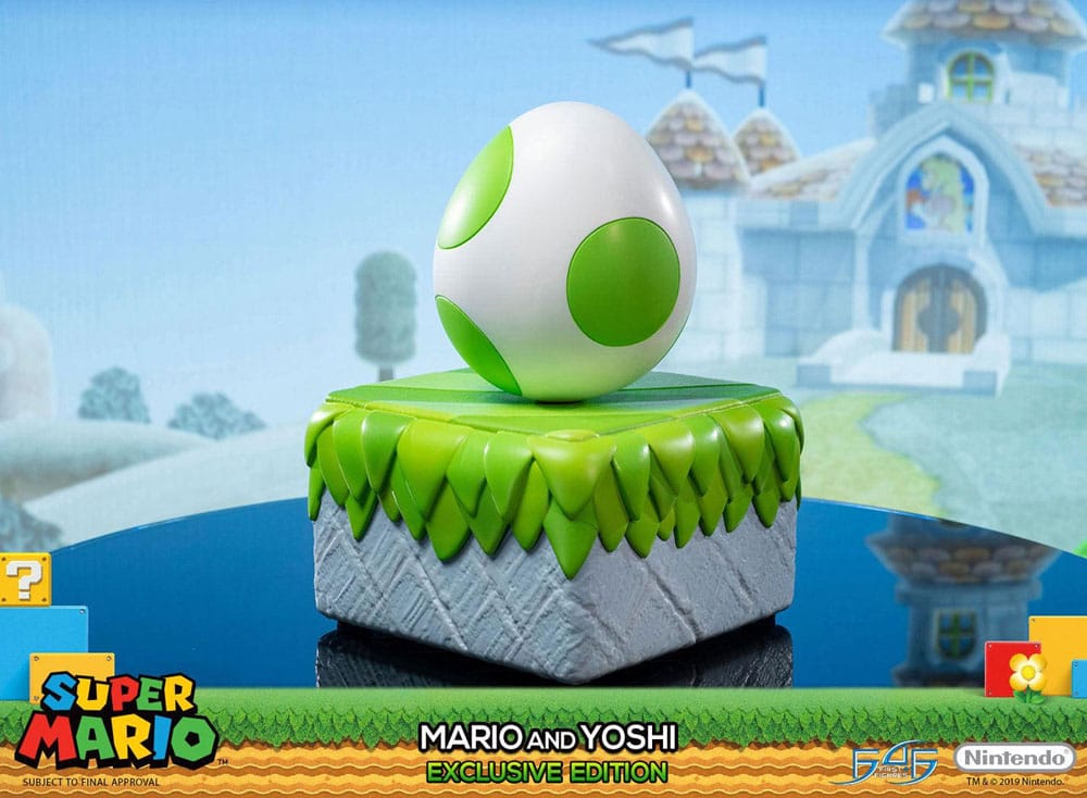 Super Mario statuette Mario & Yoshi 48 cm