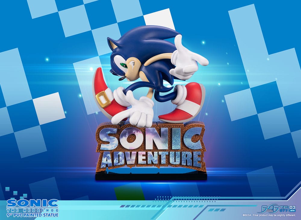 Sonic Adventure statuette PVC Sonic the Hedgehog Standard Edition 21 cm