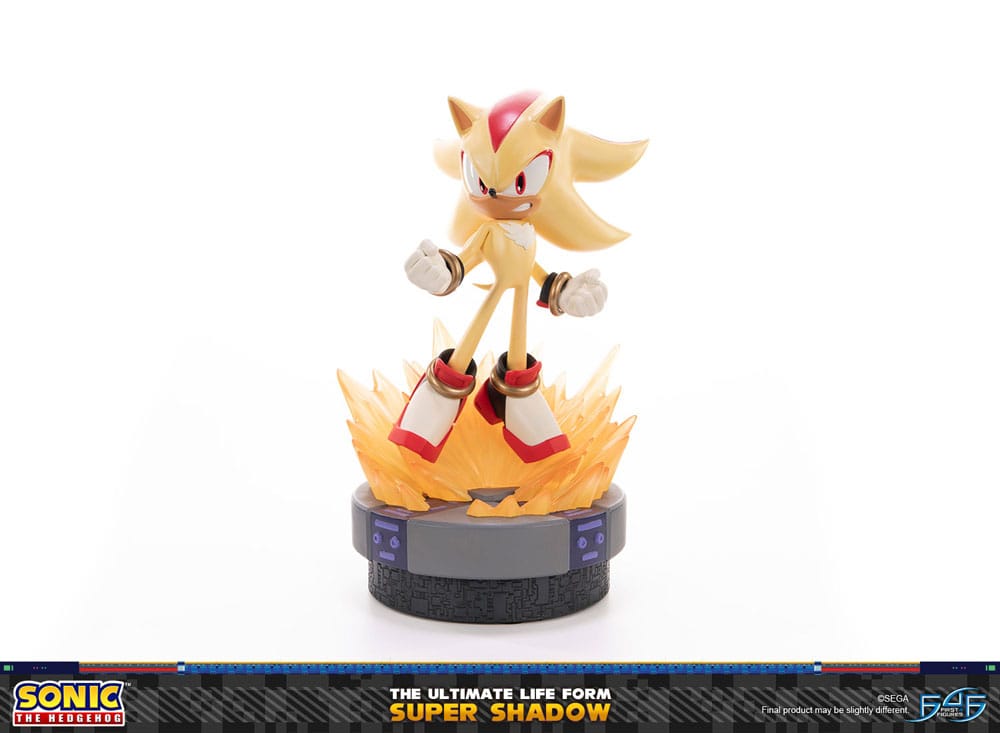 Sonic the Hedgehog The Ultimate Life Form statuette Super Shadow Standard Edition 32 cm