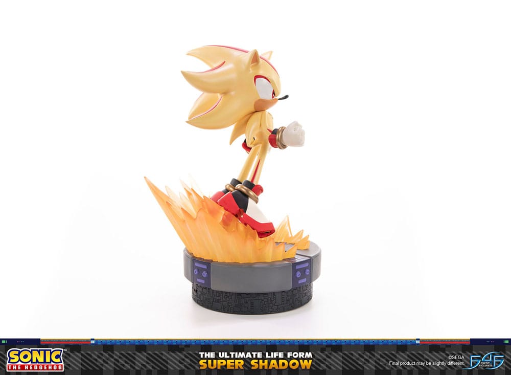 Sonic the Hedgehog The Ultimate Life Form statuette Super Shadow Standard Edition 32 cm