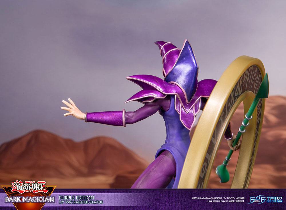 Yu-Gi-Oh! statuette PVC Dark Magician Purple Version 29 cm
