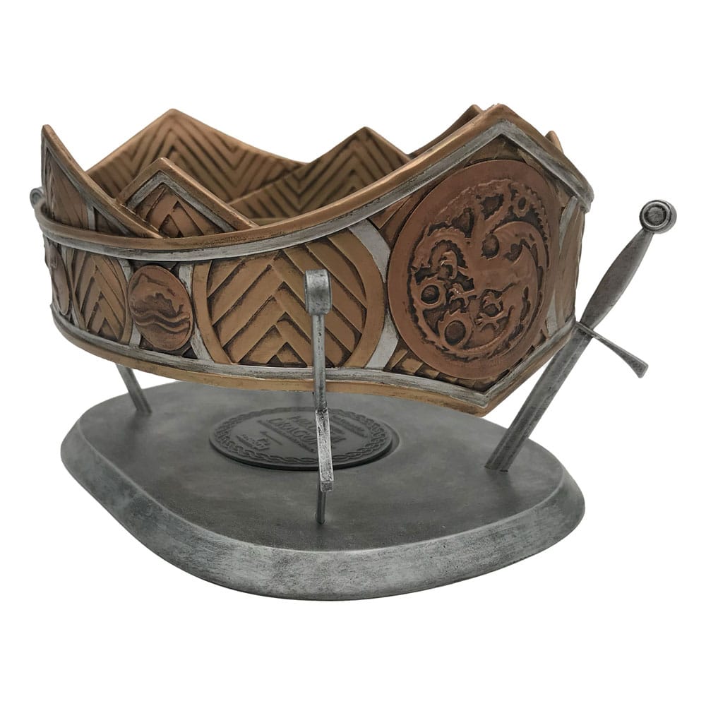 House of the Dragon réplique 1/1 couronne de Viserys Targaryen Limited Edition 15 cm