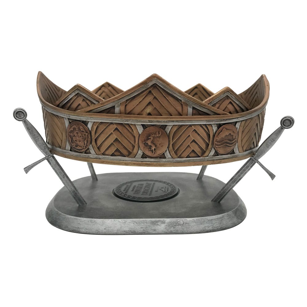 House of the Dragon réplique 1/1 couronne de Viserys Targaryen Limited Edition 15 cm